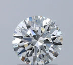 Diamante Naturale Taglio Brillante 1.07ct 3EX H VS2 - GIA - 6.58x6.61x4.02mm
