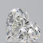 Diamante Naturale Taglio Cuore 0.9ct EX/EX J VS1 - GIA - 5.95x6.7x3.76mm