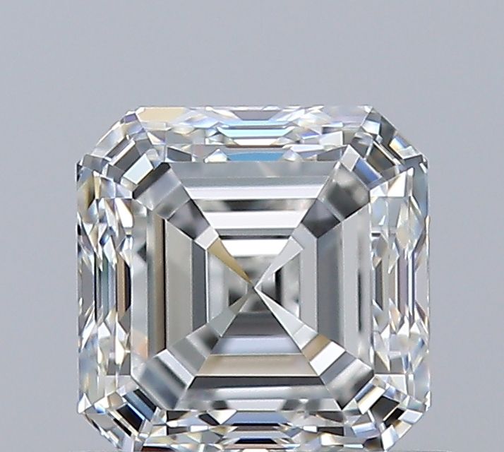 Diamante Taglio Smeraldo Quadrato 0.7ct EX/EX G VVS1 - GIA - 4.81x4.71x3.28mm