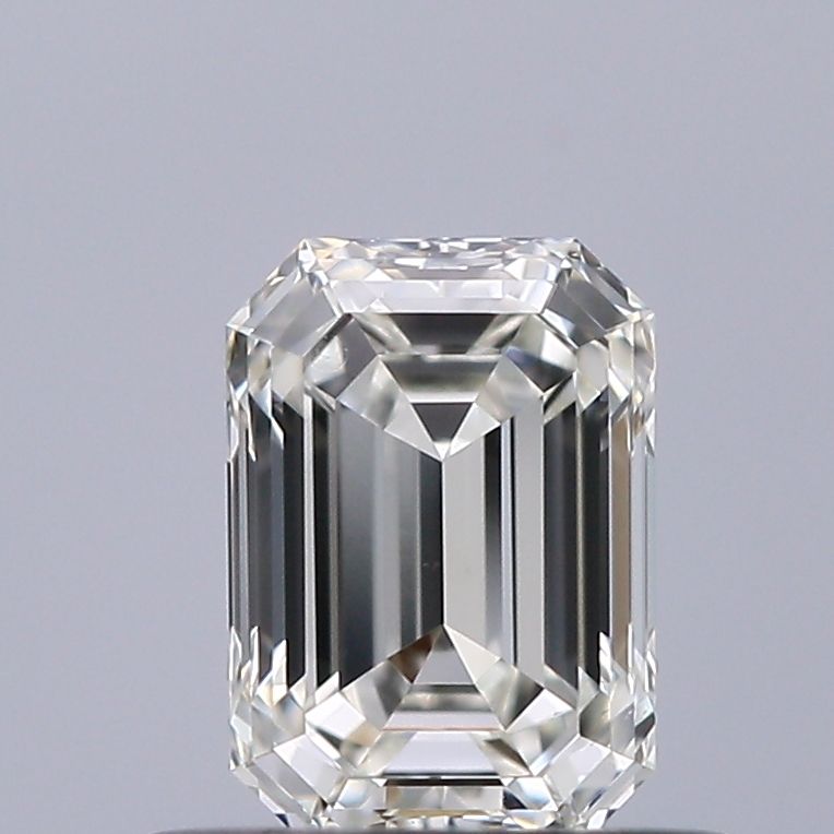Diamante Naturale Taglio Smeraldo 0.52ct VG/EX J VS2 - GIA - 5.49x3.85x2.57mm