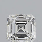 Diamante Naturale Taglio Asscher 0.61ct VG/EX G VVS1 - GIA - 4.73x4.6x3.09mm