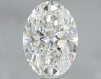 Diamante Naturale Taglio Ovale 1.04ct EX/EX H VVS1 - GIA - 8.05x5.71x3.59mm