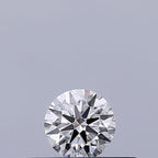 Diamante Naturale Taglio Brillante 0.18ct 3EX D VVS1 - IGI - 3.58x3.61x2.19mm