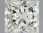 Diamante Naturale Taglio Princess 1.04ct VG/VG J VS1 - GIA - 5.65x5.46x4.11mm