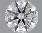 Diamante Naturale Taglio Brillante 0.65ct 3EX D VVS2 - GIA - 5.5x5.54x3.43mm