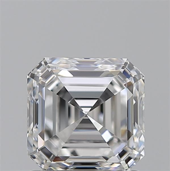 Diamante Naturale Taglio Asscher 1.3ct VG/EX E VVS2 - GIA - 5.99x5.85x3.98mm