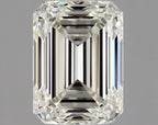 Diamante Naturale Taglio Smeraldo 1.4ct VG/EX J VVS2 - GIA - 7.12x5.21x3.64mm
