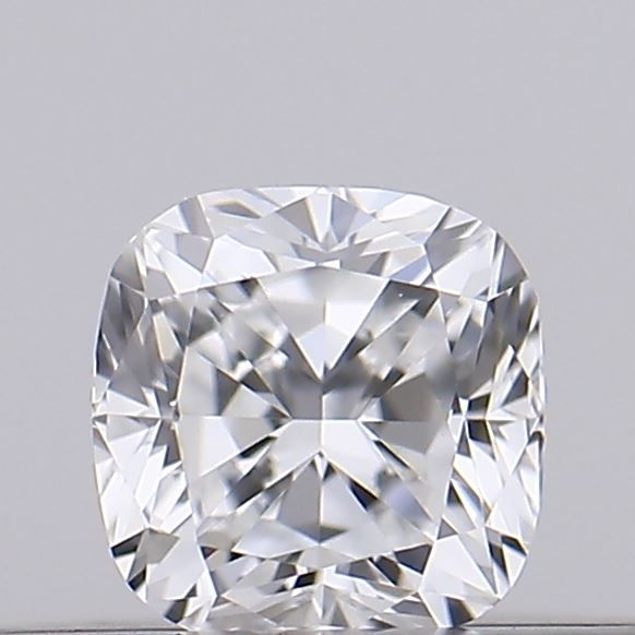 Diamante Taglio Cushion Modificato 0.18ct VG/EX E VVS1 - GIA - 3.18x3.12x2.25mm