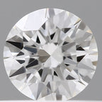 Diamante Naturale Taglio Brillante 0.33ct EX/EX/VG F IF - GIA - 4.53x4.5x2.69mm