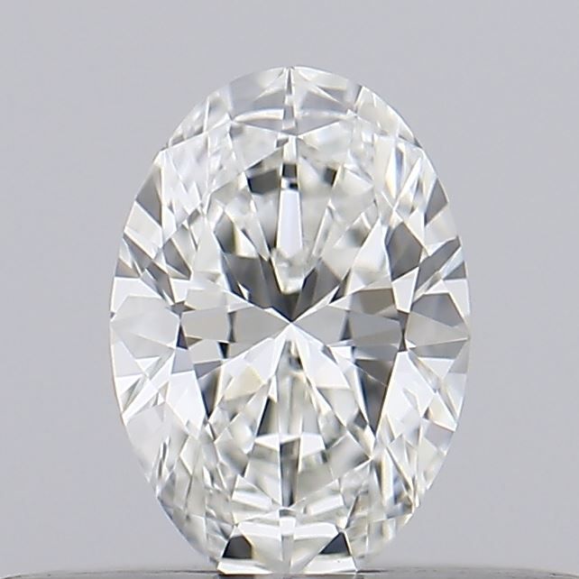 Diamante Naturale Taglio Ovale 0.21ct VG/EX H VVS2 - GIA - 4.86x3.34x2.1mm