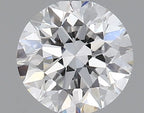 Diamante Naturale Taglio Brillante 0.5ct VG/VG/EX D VVS1 - GIA - 5.02x4.95x3.2mm