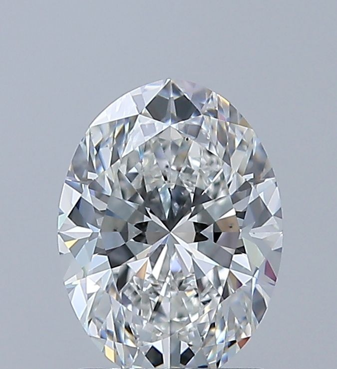 Diamante Naturale Taglio Ovale 1.3ct EX/EX F VS1 - GIA - 8.28x6.11x3.96mm