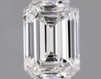 Diamante Naturale Taglio Smeraldo 1.01ct VG/EX D VVS1 - GIA - 6.74x4.78x3.17mm
