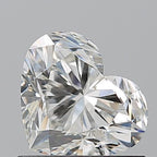 Diamante Naturale Taglio Cuore 0.91ct VG/VG J VVS2 - GIA - 5.6x6.66x4.13mm