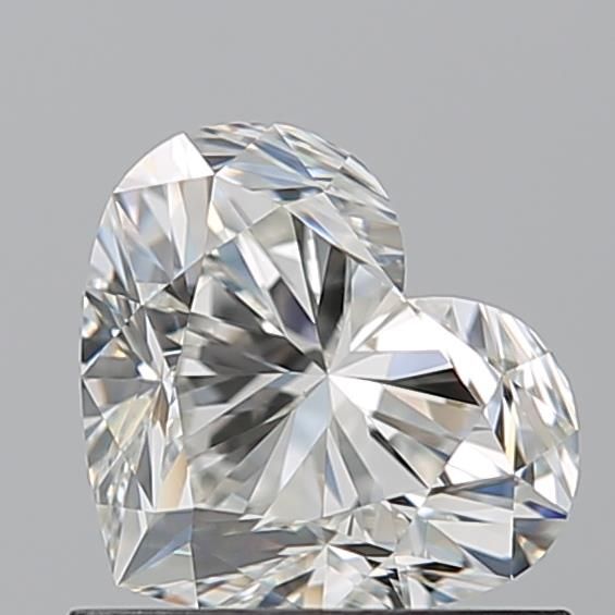 Diamante Naturale Taglio Cuore 0.91ct VG/VG J VVS2 - GIA - 5.6x6.66x4.13mm