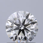 Diamante Naturale Taglio Brillante 1ct VG/EX/EX F VVS1 - GIA - 6.26x6.32x3.99mm