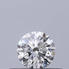 Diamante Naturale Taglio Brillante 0.3ct VG/VG/EX D VS1 - IGI - 4.14x4.17x2.7mm