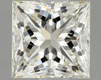 Diamante Naturale Taglio Princess 0.8ct EX/EX J VVS1 - GIA - 5.12x5.03x3.67mm