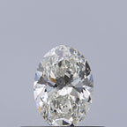 Diamante Naturale Taglio Ovale 0.33ct VG/EX H VVS1 - GIA - 5.56x3.92x2.43mm