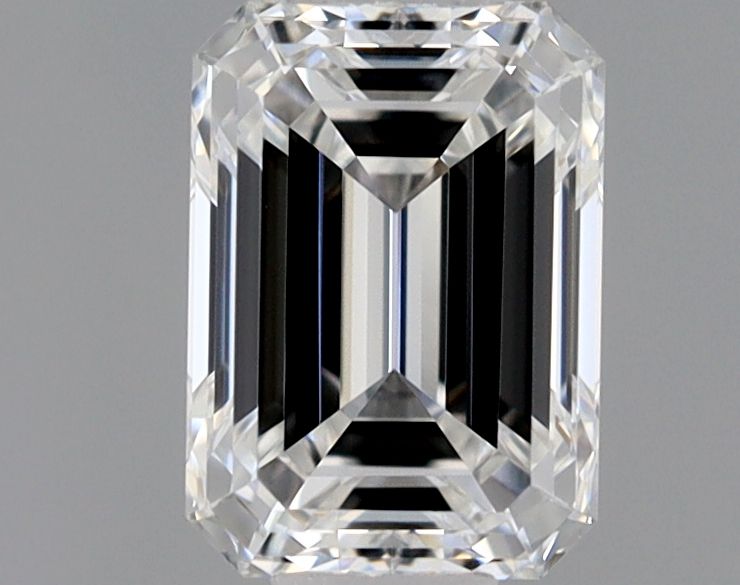 Diamante Naturale Taglio Smeraldo 0.52ct EX/EX E VVS2 - GIA - 5.39x3.85x2.62mm