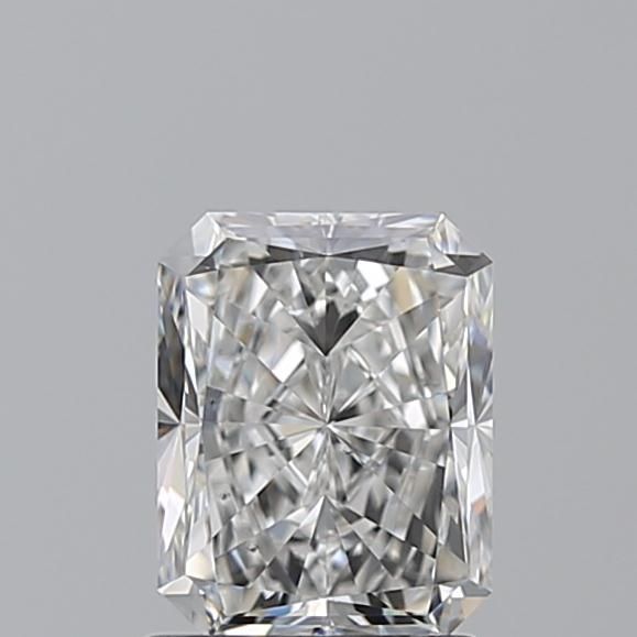 Diamante Naturale Taglio Radiant 1.51ct EX/EX F VS1 - GIA - 7.28x5.7x3.97mm