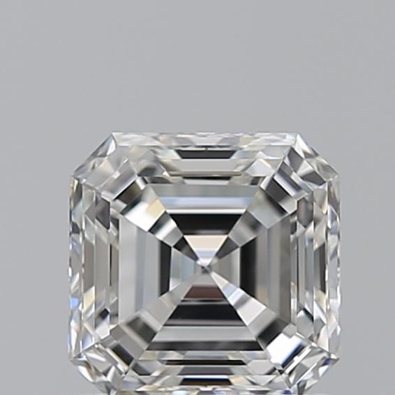 Diamante Taglio Smeraldo Quadrato 1.07ct VG/EX F VVS2 - GIA - 5.81x5.75x3.71mm
