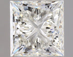 Diamante Naturale Taglio Princess 1.3ct VG/EX J VVS2 - GIA - 5.8x5.58x4.3mm