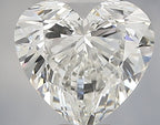 Diamante Naturale Taglio Cuore 1.04ct VG/EX F VVS2 - IGI - 6.43x6.91x3.94mm
