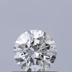Diamante Naturale Taglio Brillante 0.54ct 3EX F IF - GIA - 5.21x5.25x3.25mm