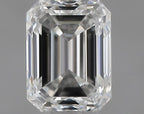 Diamante Naturale Taglio Smeraldo 0.45ct VG/VG H VVS2 - IGI - 4.85x3.65x2.56mm