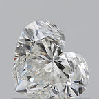 Diamante Naturale Taglio Cuore 0.8ct VG/VG I VVS2 - GIA - 5.47x6.41x3.83mm
