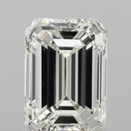 Diamante Naturale Taglio Smeraldo 0.9ct VG/VG I VVS2 - IGI - 6.51x4.56x3.14mm