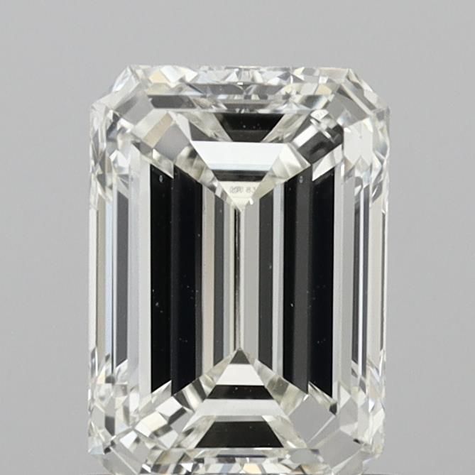 Diamante Naturale Taglio Smeraldo 0.9ct VG/VG I VVS2 - IGI - 6.51x4.56x3.14mm