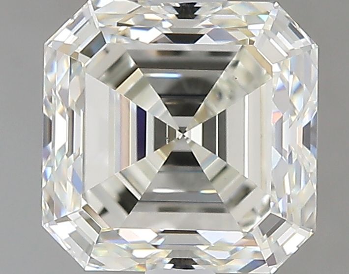Diamante Taglio Smeraldo Quadrato 1.55ct EX/EX J VVS2 - GIA - 6.38x6.32x4.34mm