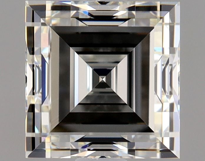 Diamante Taglio Radiant Quadrato 1.01ct EX/EX J VVS2 - GIA - 5.34x5.24x3.75mm