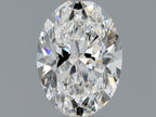 Diamante Naturale Taglio Ovale 0.39ct G/EX E VVS1 - GIA - 5.53x4.01x2.72mm