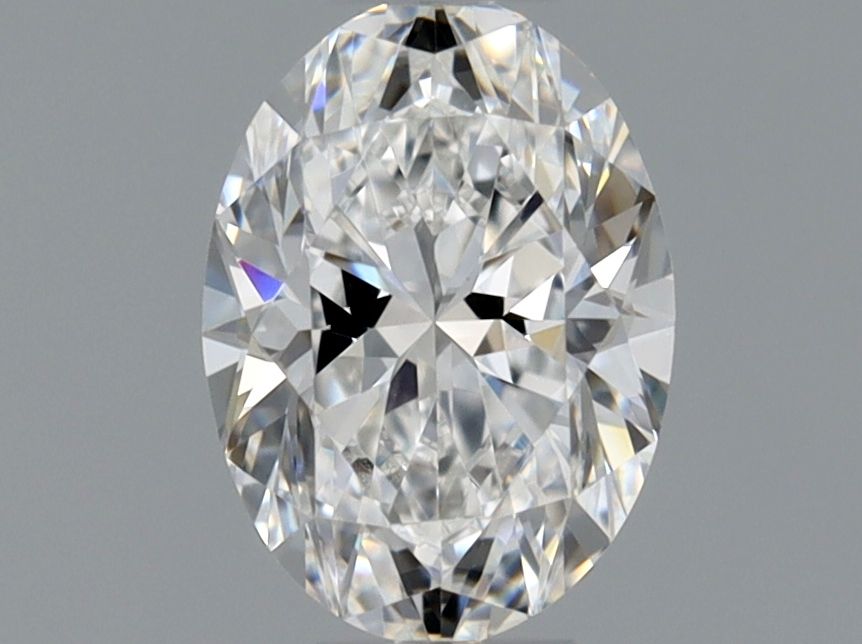 Diamante Naturale Taglio Ovale 0.39ct G/EX E VVS1 - GIA - 5.53x4.01x2.72mm
