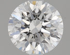 Diamante Naturale Taglio Brillante 0.5ct VG/G/EX F VVS2 - GIA - 5.01x4.94x3.21mm