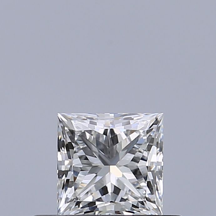 Diamante Naturale Taglio Princess 0.42ct EX/EX E VVS1 - GIA - 4.05x4.02x2.94mm
