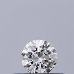 Diamante Naturale Taglio Brillante 0.19ct 3EX F VS2 - GIA - 3.69x3.72x2.29mm