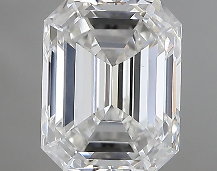 Diamante Naturale Taglio Smeraldo 0.96ct VG/EX G VS2 - GIA - 6.25x4.8x3.32mm