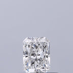Diamante Naturale Taglio Radiant 0.31ct EX/EX E VVS1 - GIA - 4.63x3.4x2.31mm