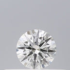 Diamante Naturale Taglio Brillante 0.19ct 3EX E VS2 - GIA - 3.73x3.75x2.24mm