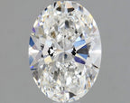 Diamante Naturale Taglio Ovale 1ct EX/VG F VVS2 - GIA - 7.75x5.53x3.52mm