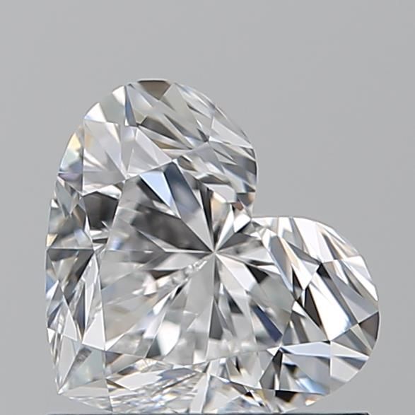 Diamante Naturale Taglio Cuore 0.9ct VG/EX D VVS2 - GIA - 5.75x6.81x4.04mm
