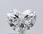 Diamante Naturale Taglio Cuore 0.61ct VG/EX H VVS2 - GIA - 5.13x6.0x3.58mm