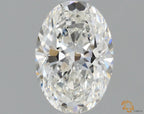Diamante Naturale Taglio Ovale 0.75ct VG/EX H VVS2 - GIA - 7.24x5.02x3.08mm