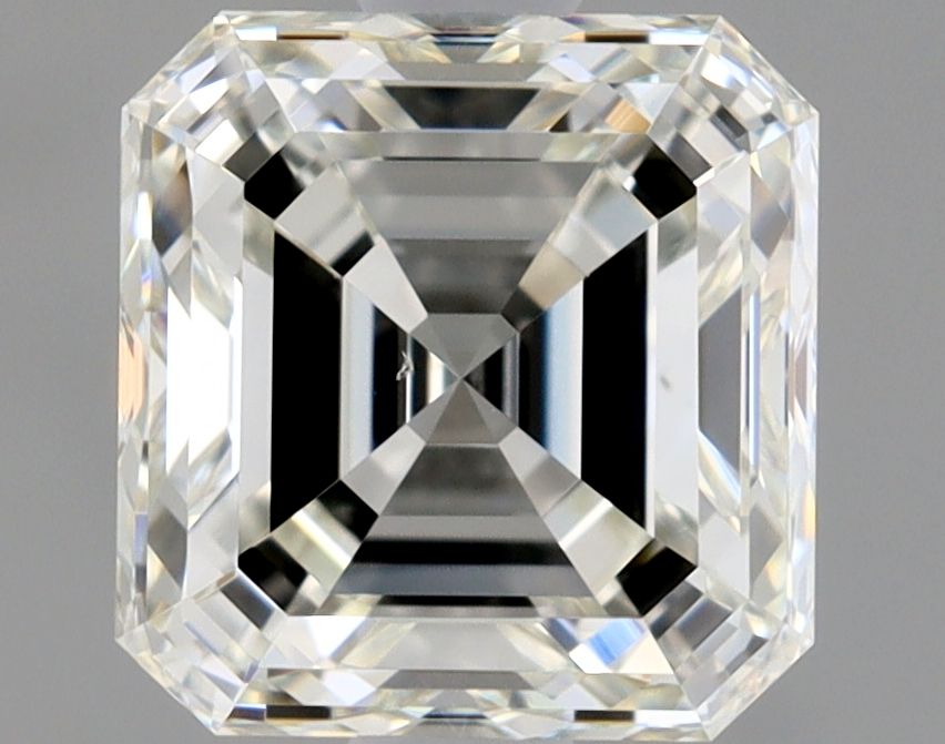 Diamante Naturale Taglio Asscher 1.2ct VG/EX J VS2 - GIA - 5.85x5.63x3.9mm