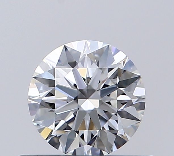 Diamante Naturale Taglio Brillante 0.42ct 3EX F IF - GIA - 4.77x4.8x3.0mm