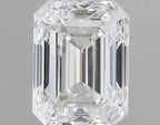 Diamante Naturale Taglio Smeraldo 0.5ct VG/EX E VS1 - IGI - 4.94x3.75x2.73mm
